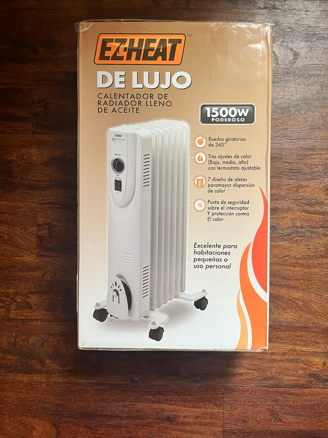 EZ-Heat Deluxe Oil Filled Radiator Heater - photo 2