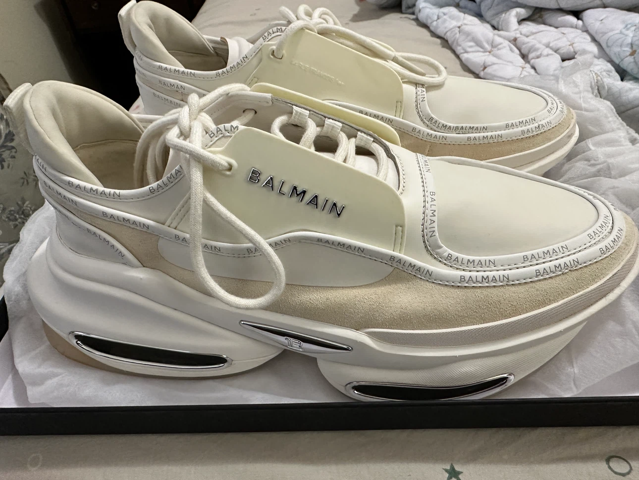 Balmain B-Bold Sneakers Size 10 US / 43 EUR
