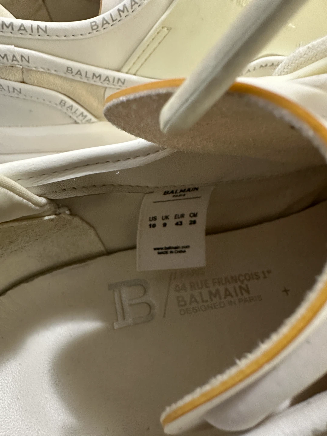 Balmain B-Bold Sneakers Size 10 US / 43 EUR - photo 4