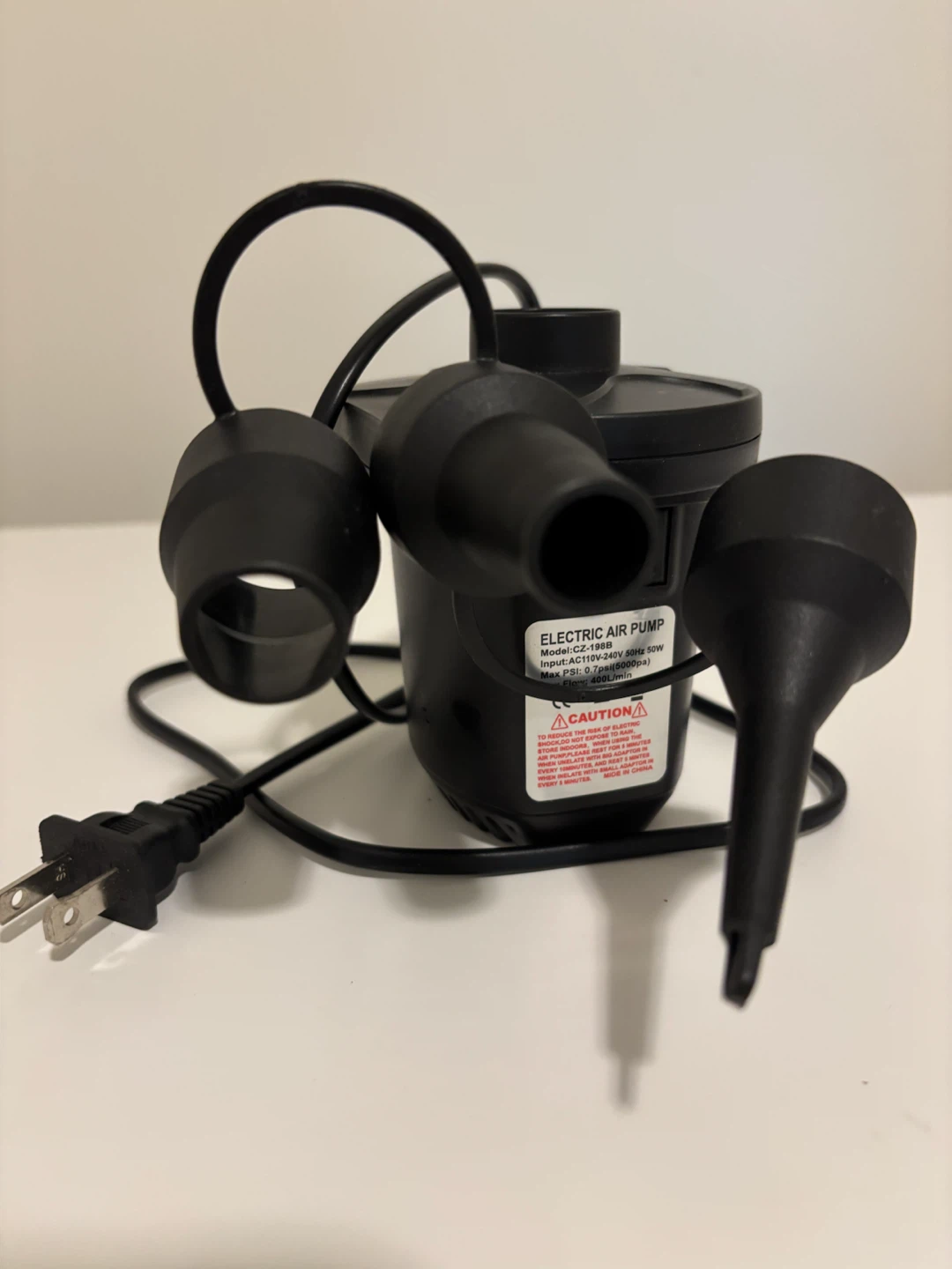 Electric Air Pump CZ-198B - photo 3
