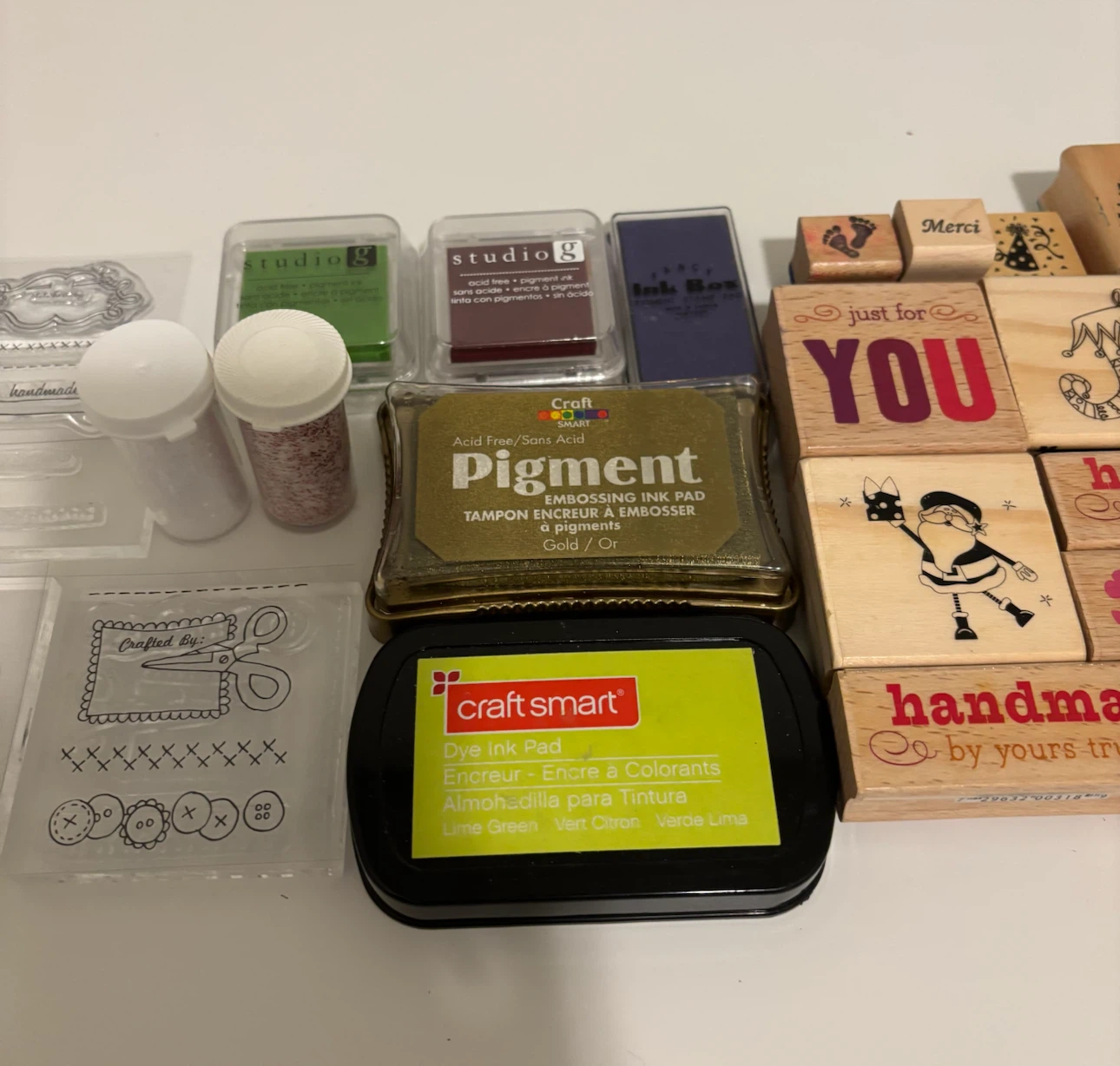Assorted Craft Stamp and Ink Pad Collection - photo 4