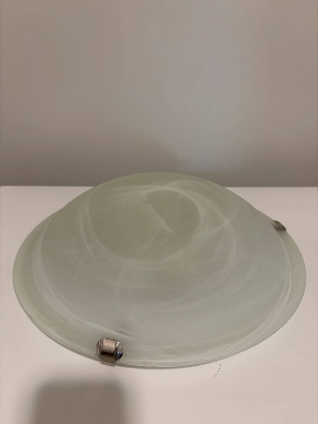Frosted Glass Ceiling Light Fixture Cover - photo 2