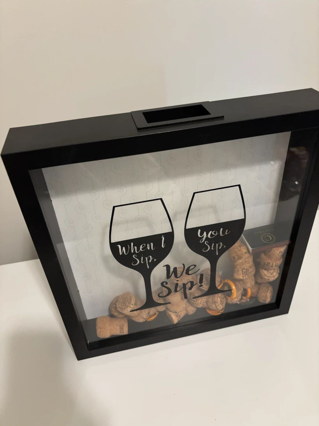 Wine Cork Shadow Box Frame - photo 2