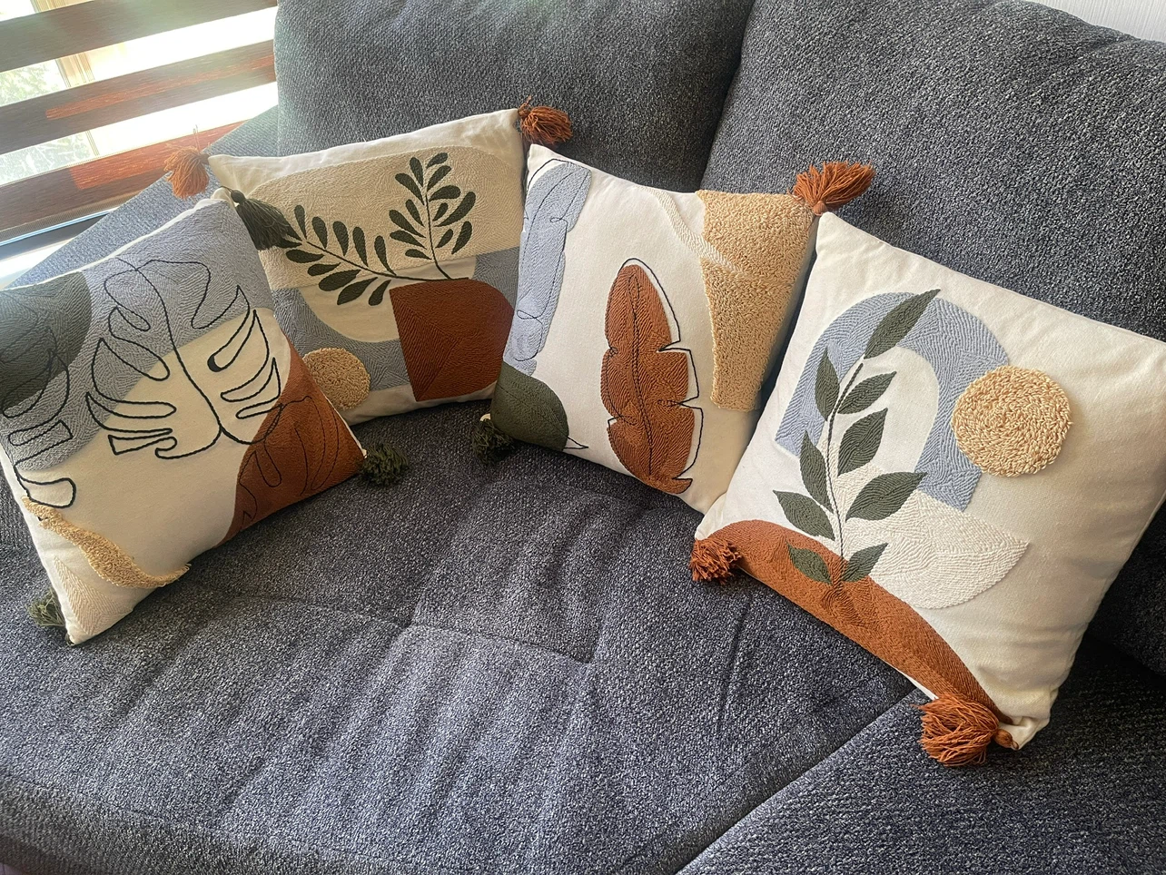 Unique , handmade cushions