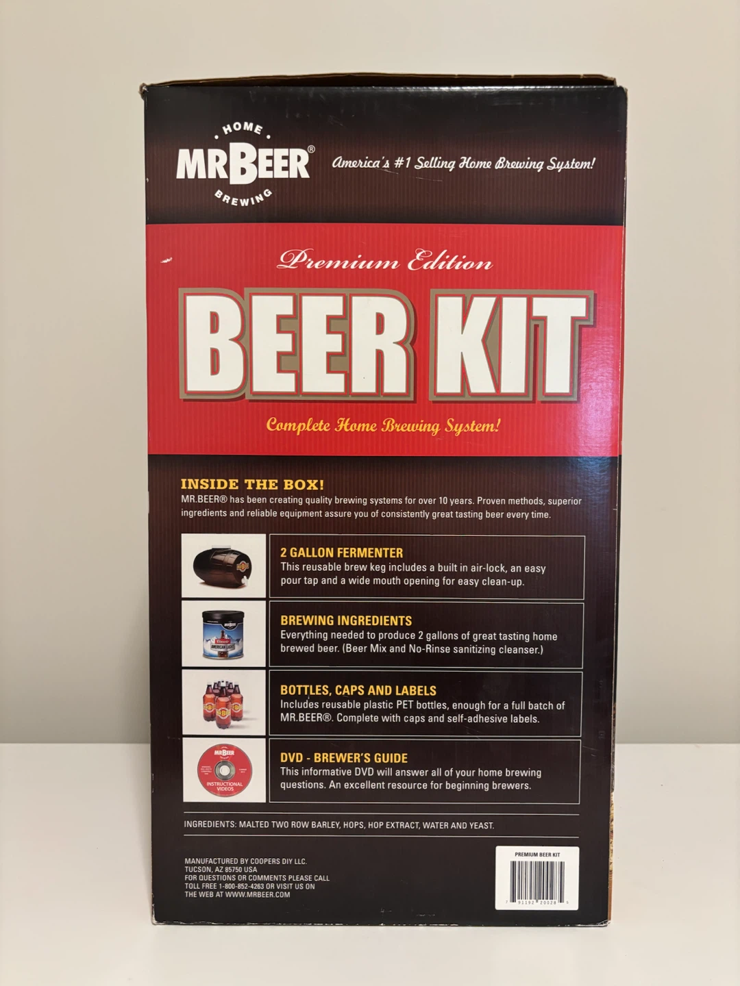Mr. Beer Premium Edition Home Brewing System - photo 2