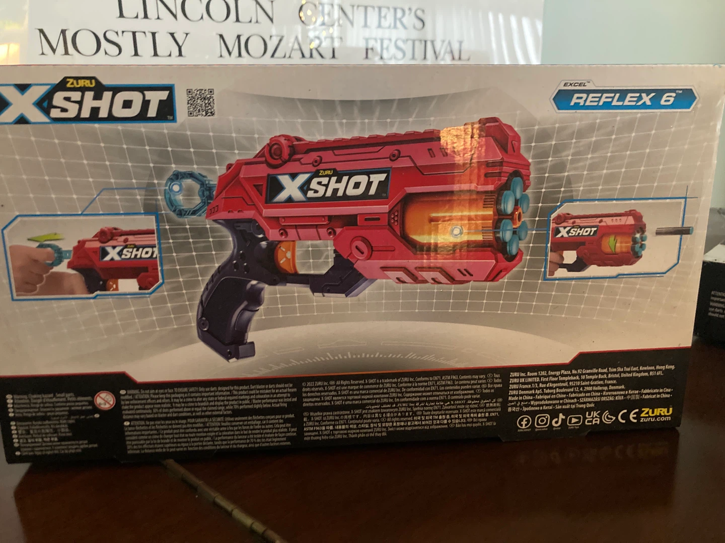 Toy - (4 of 4) ZURU X-Shot Reflex 6 Blaster - photo 2