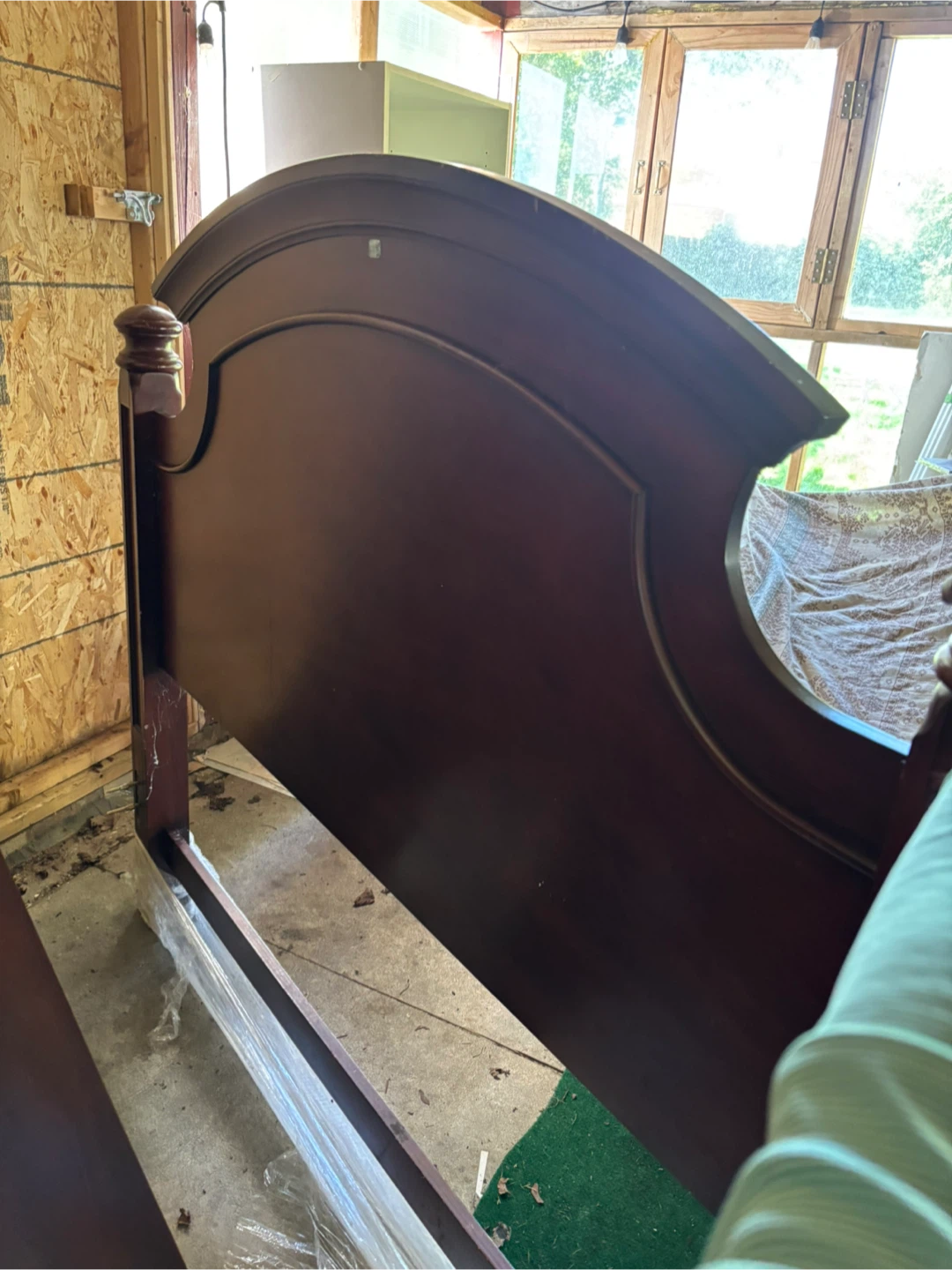 Queen bed frame