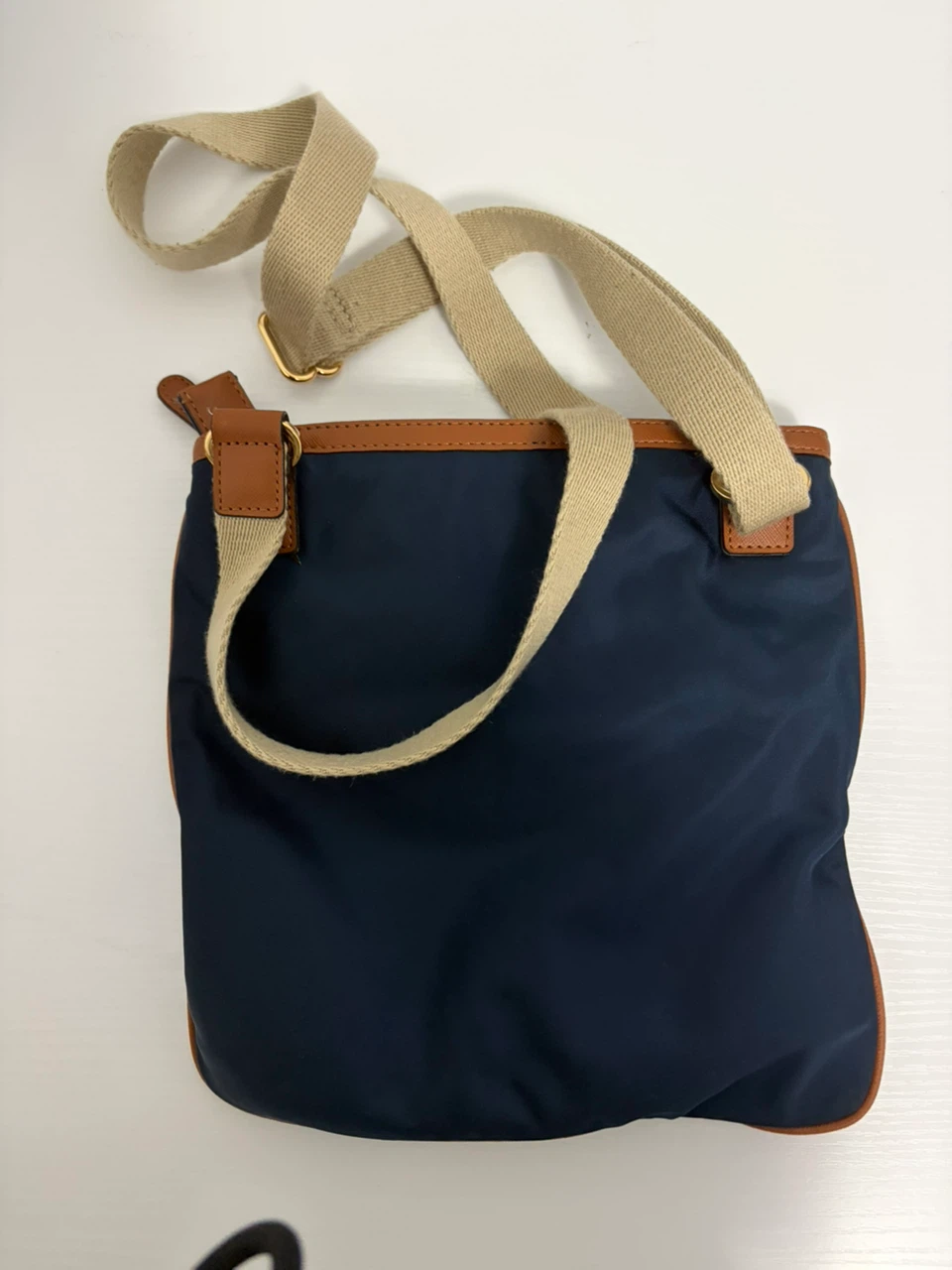 Michael Kors Navy Nylon Crossbody Bag - photo 4