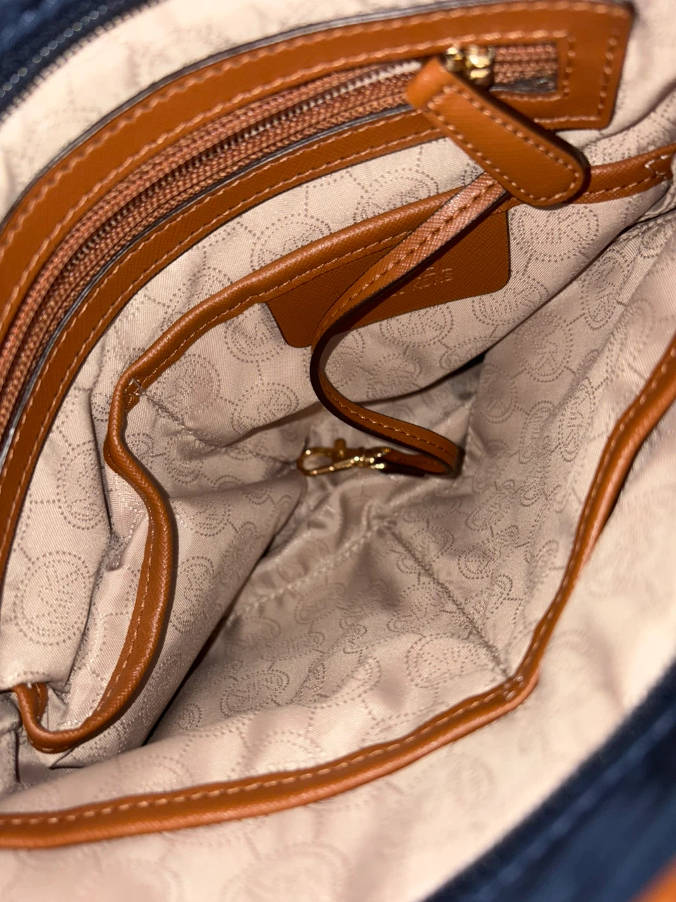 Michael Kors Navy Nylon Crossbody Bag - photo 5
