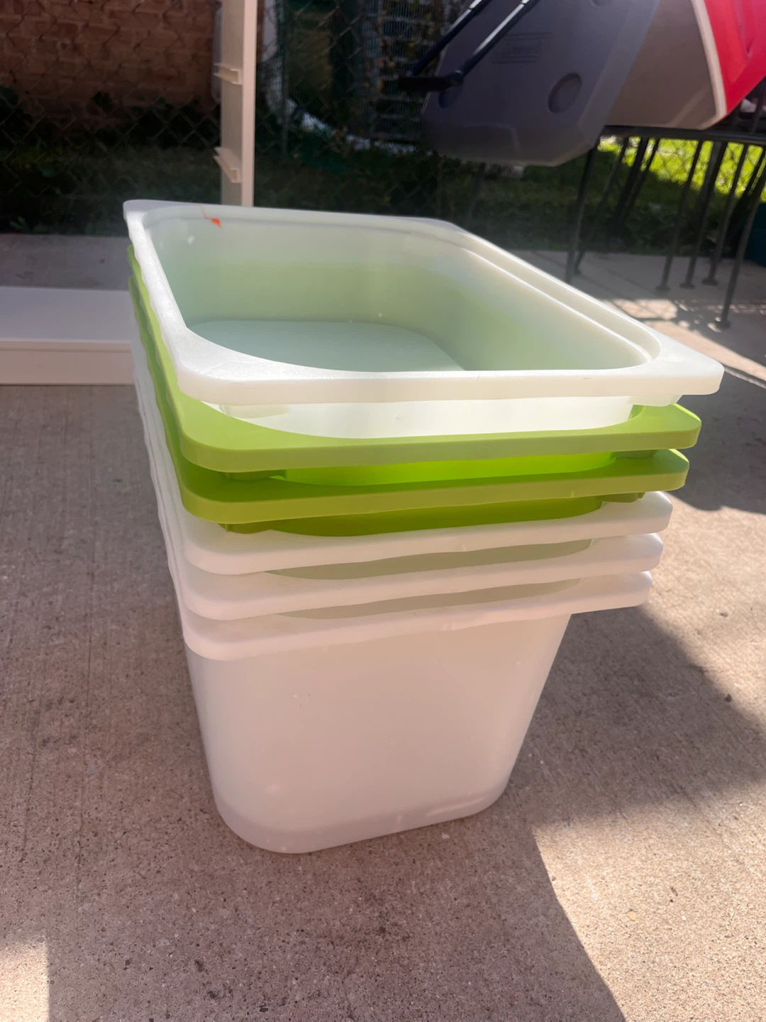 IKEA TROFAST Storage Unit Frames and Bins - photo 3