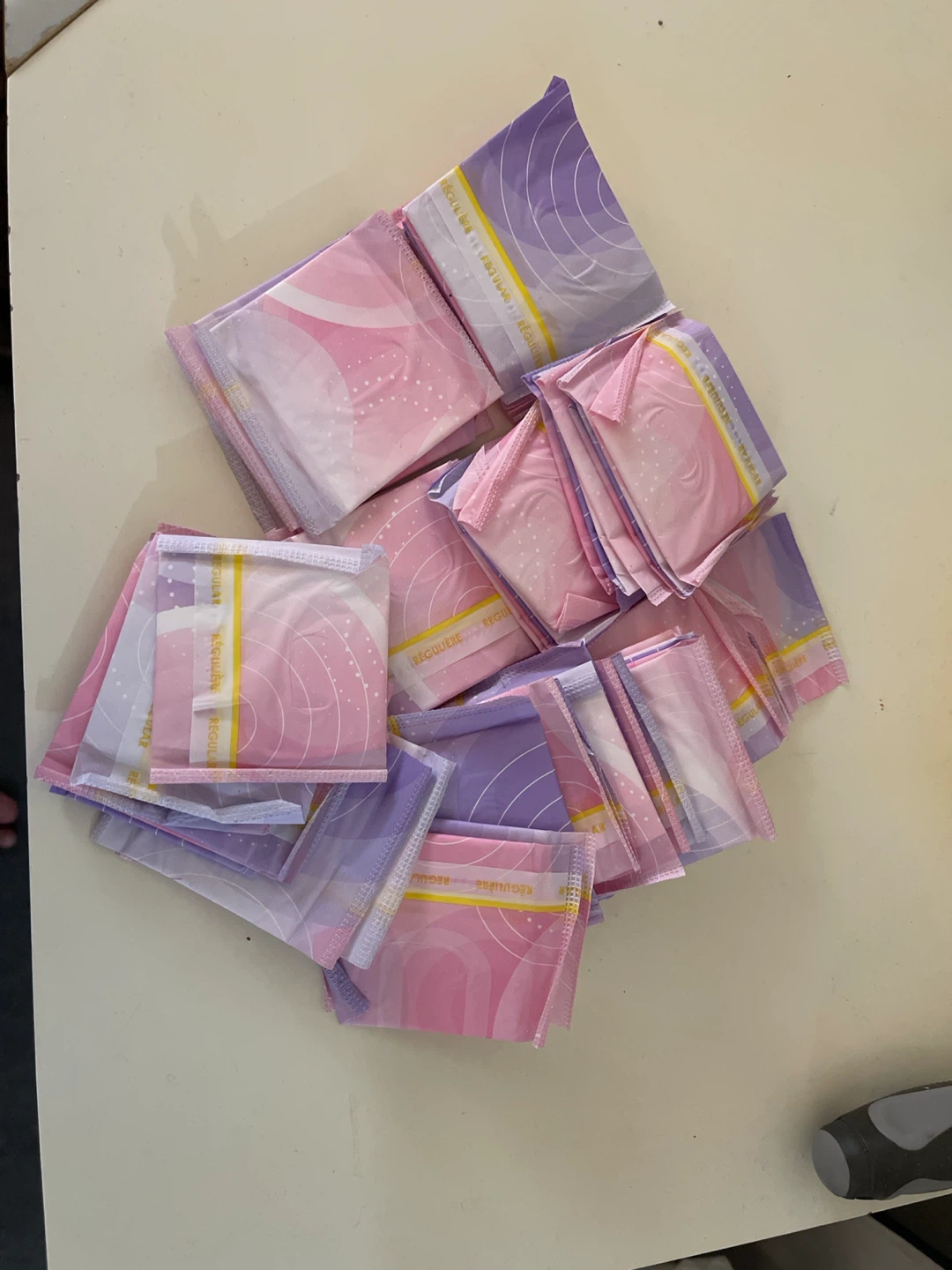 Unopened Regular Absorbency Sanitary Pads
