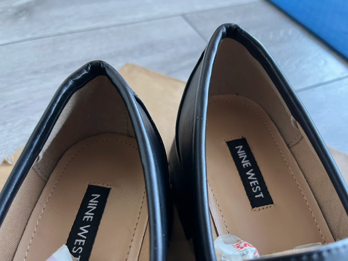 [Almost New] Nine West Black Loafers - photo 3