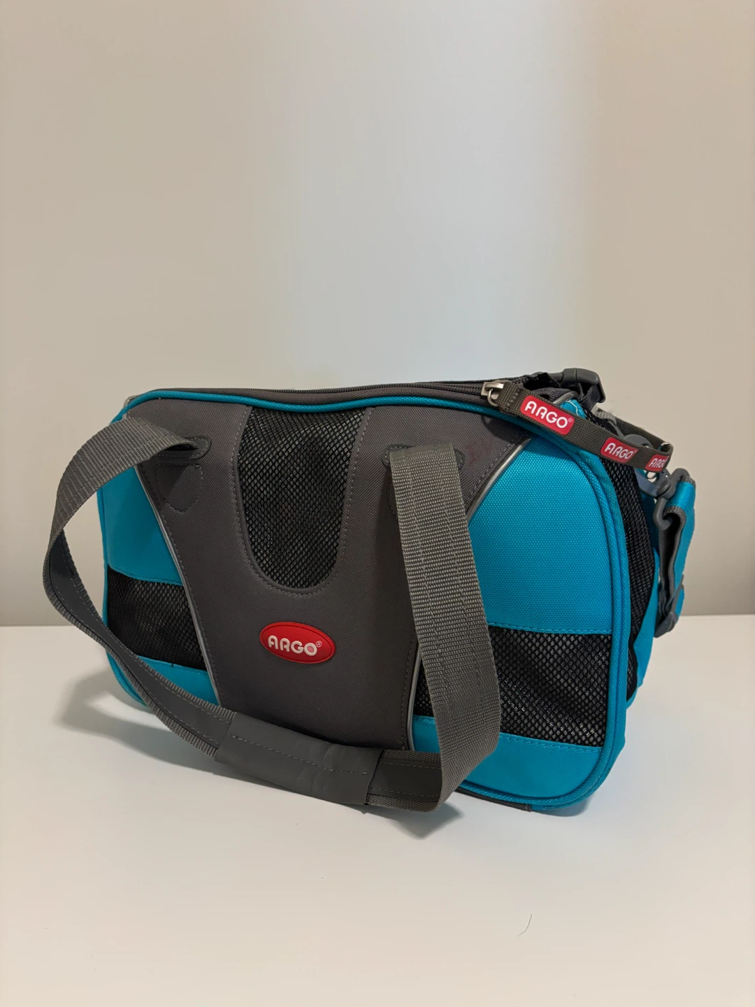 ARGO Pet Carrier Teal and Grey - photo 2