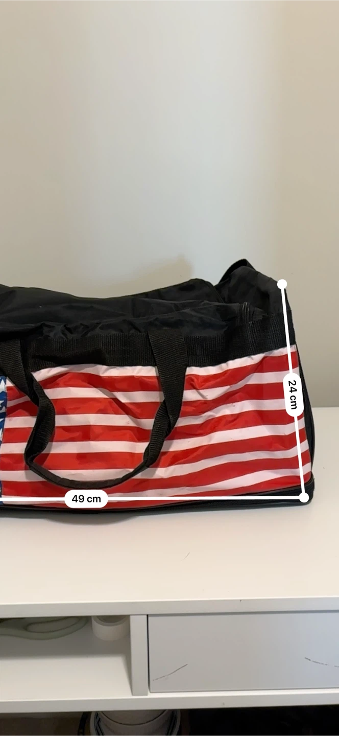 US Flag Pattern Sports Duffle Bag - photo 4