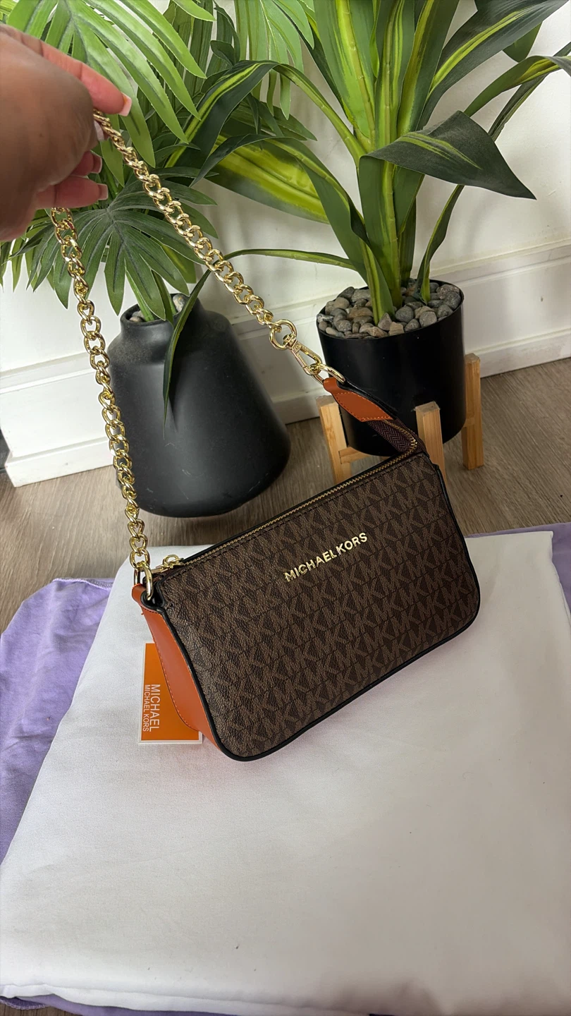 Michael Kors Logo Print Clutch - photo 2