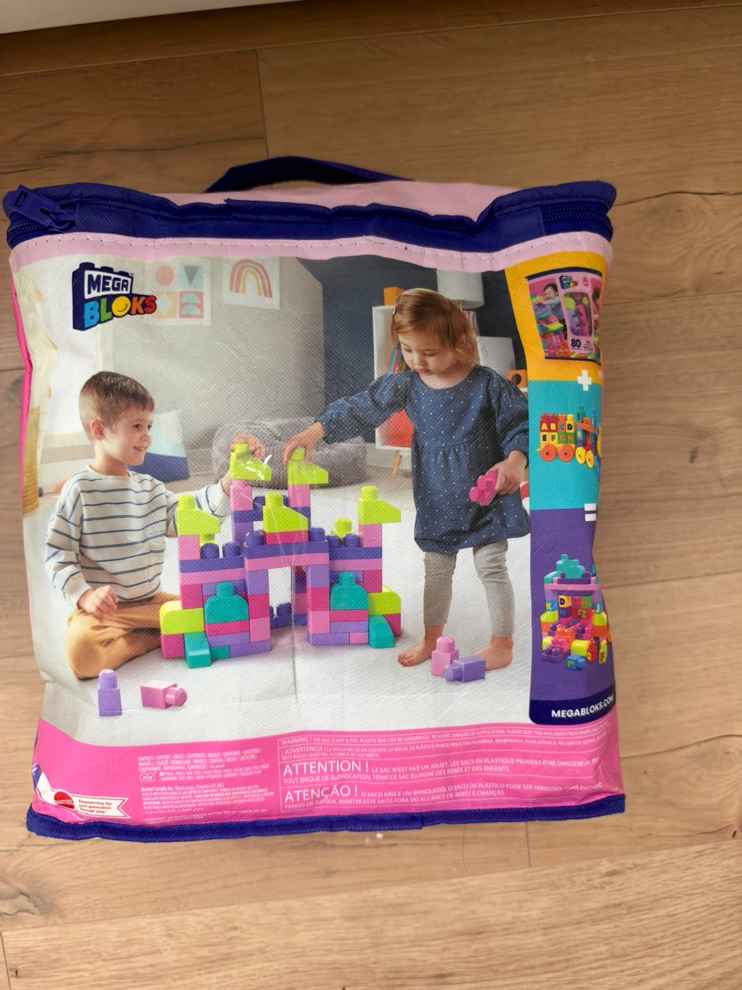 Move out sell - Mega Bloks 80-Piece Building Bag