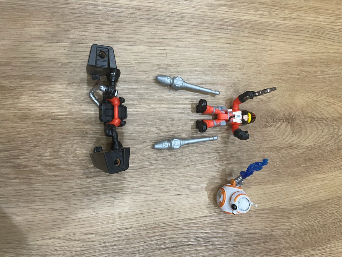 Star Wars Playskool Heroes Poe Dameron X-Wing and Figures - photo 5