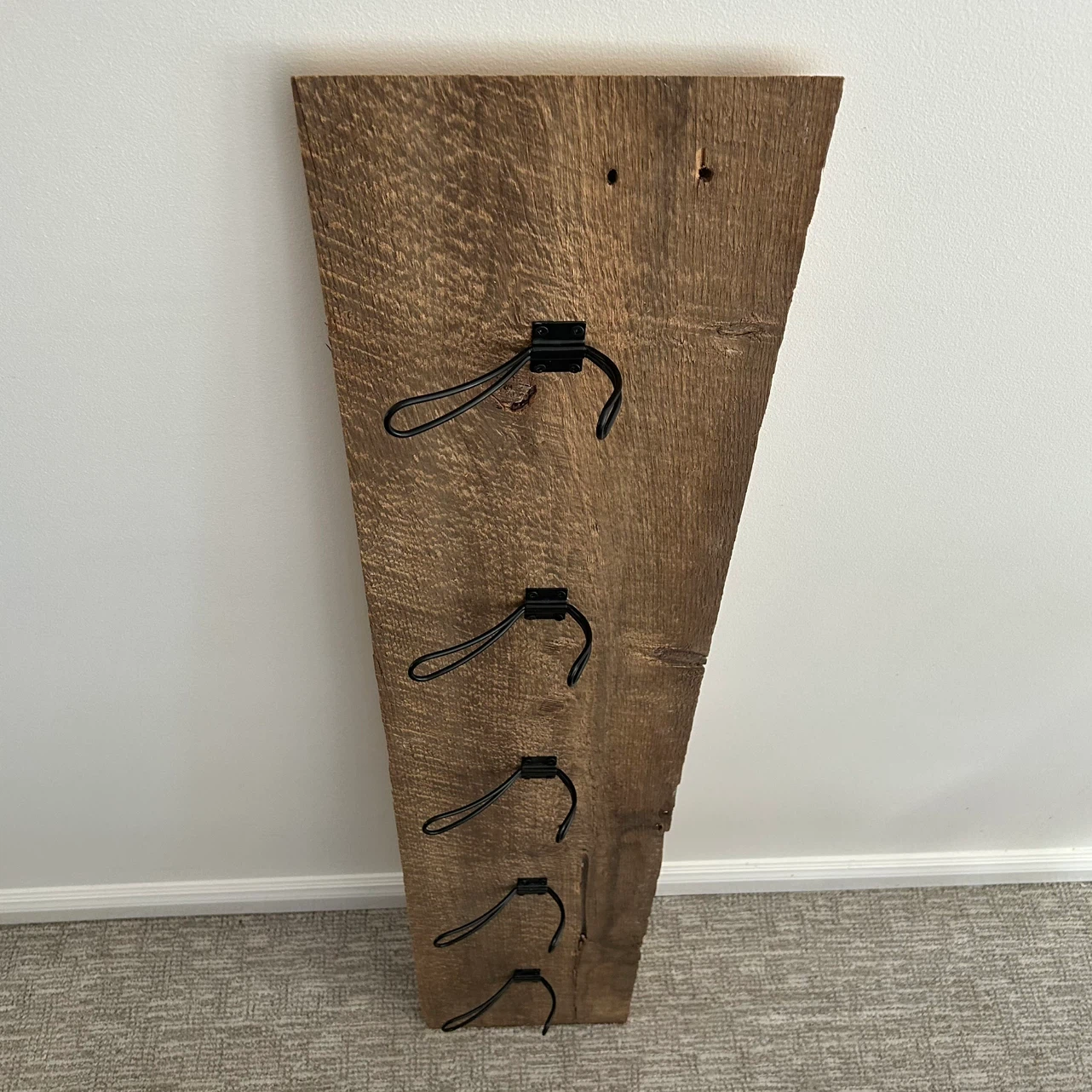 Rustic Barn Board Wood Coat Rack - photo 5