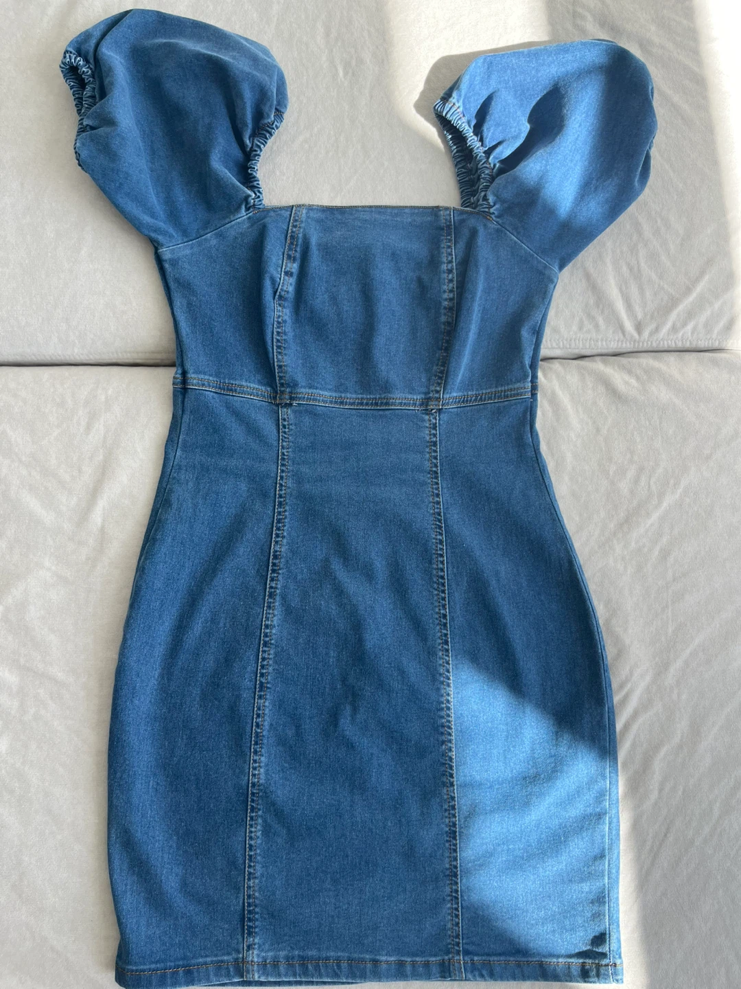 LCW Blue Denim Mini Dress