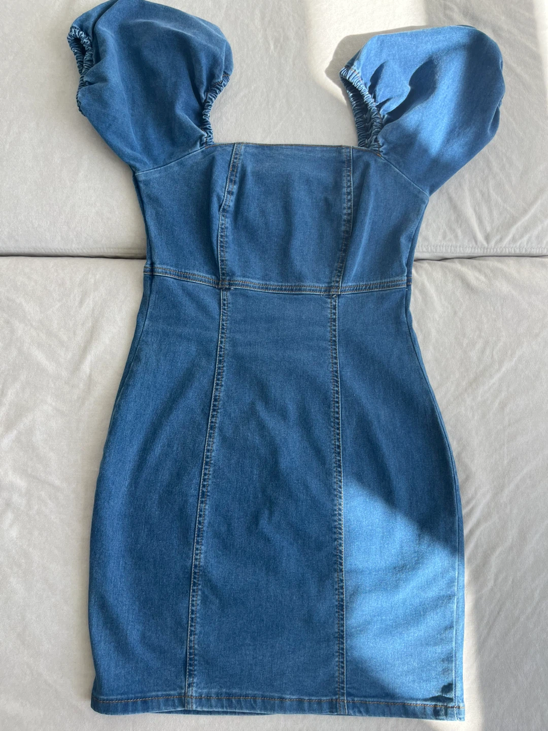 LCW Blue Denim Mini Dress - photo 2