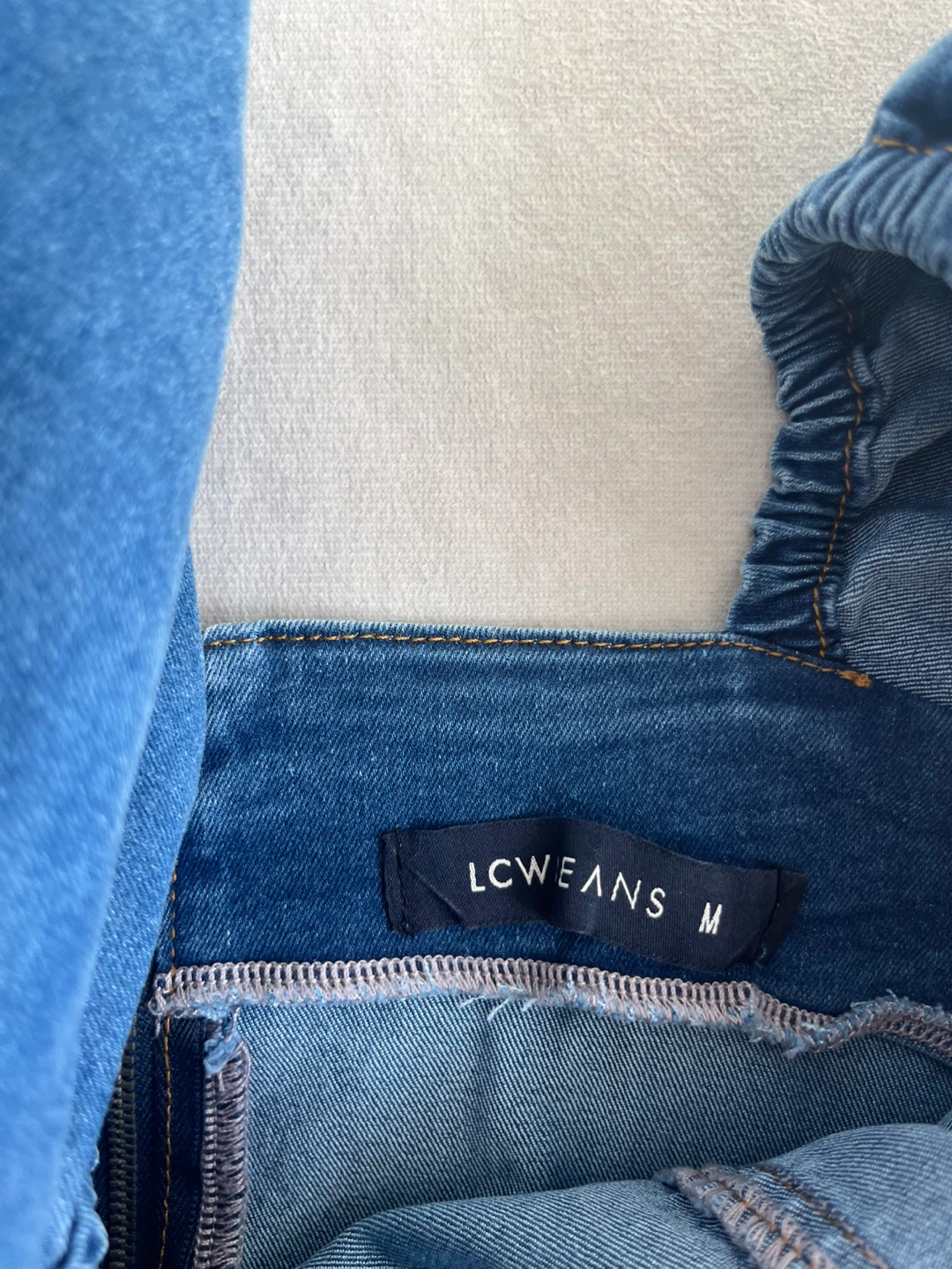 LCW Blue Denim Mini Dress - photo 4