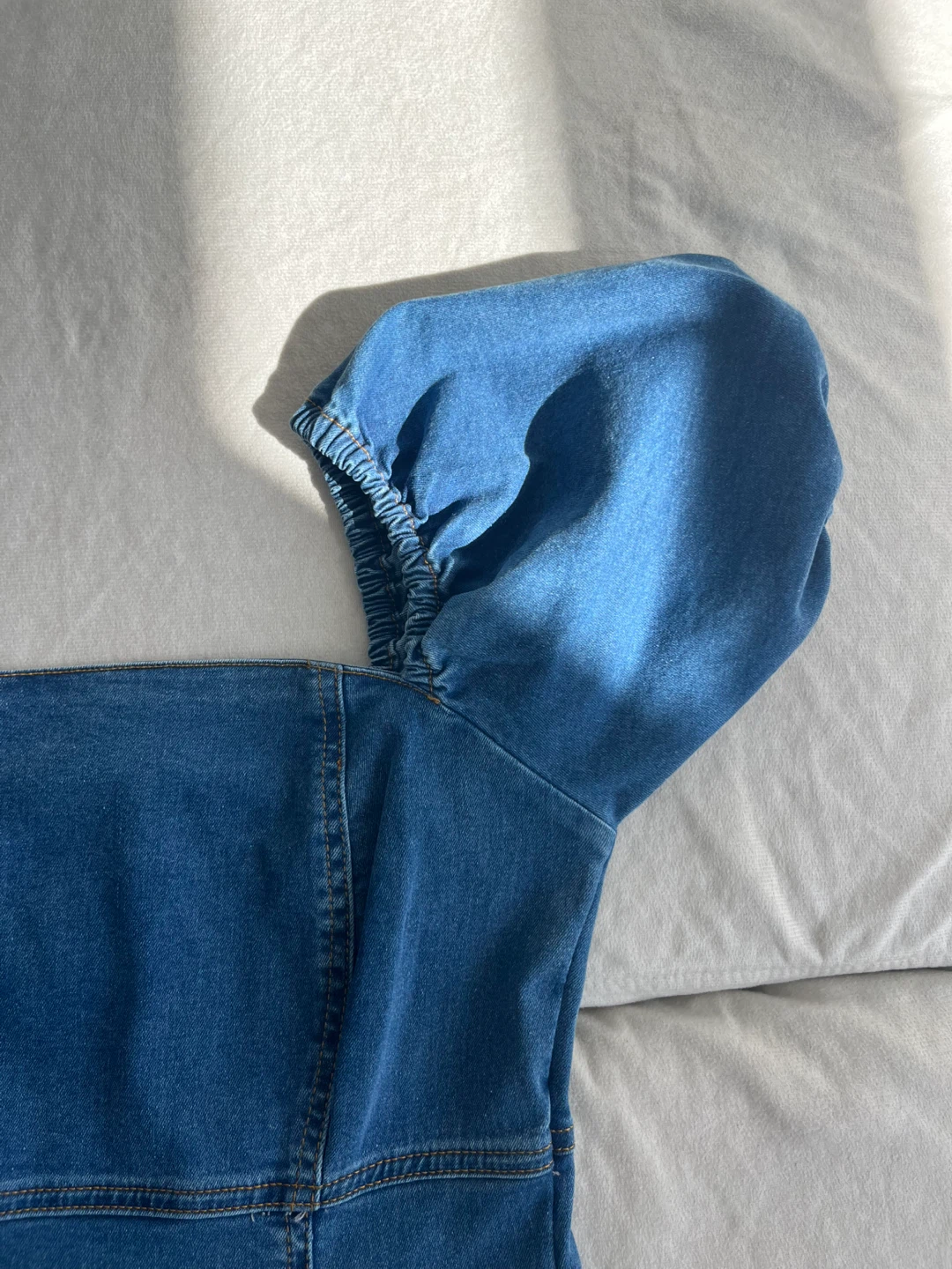 LCW Blue Denim Mini Dress - photo 5