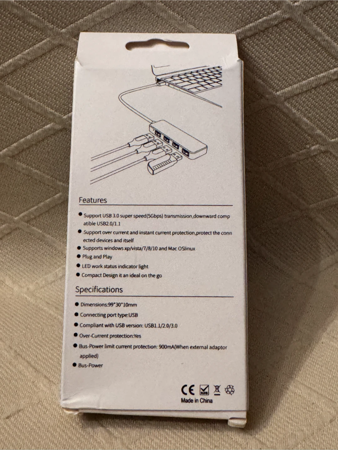 USB 3.0 4-Port Super Speed Hub - photo 4