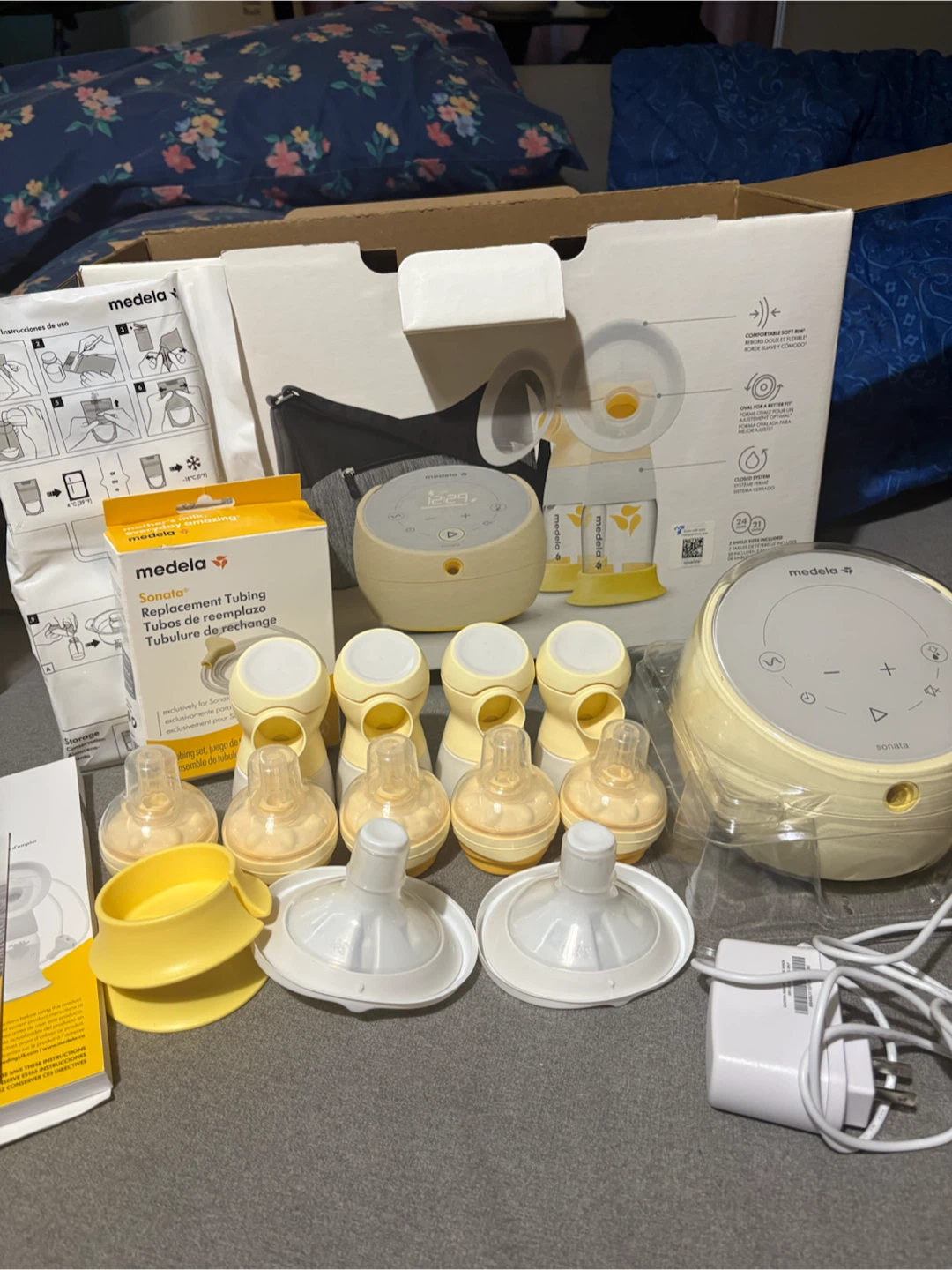 NEW Medela Sonata Double Electric Breast Pump