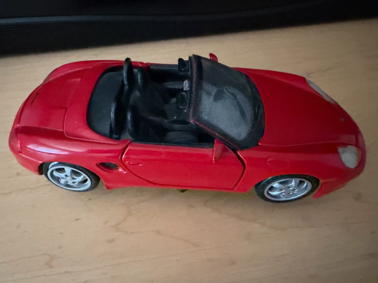 Red Porsche Boxster Toy Car