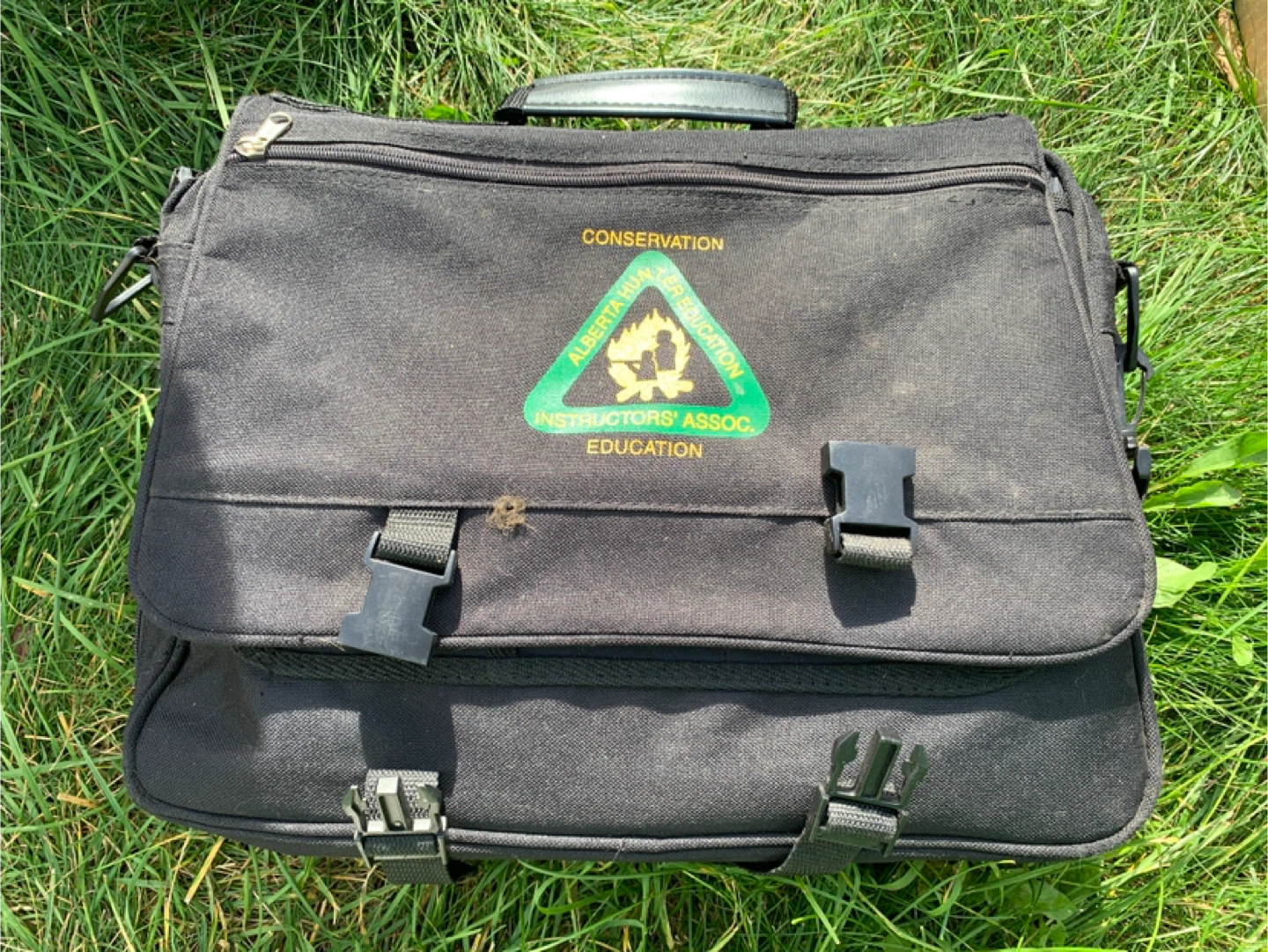 FREE: Black Briefcase Messenger bag.