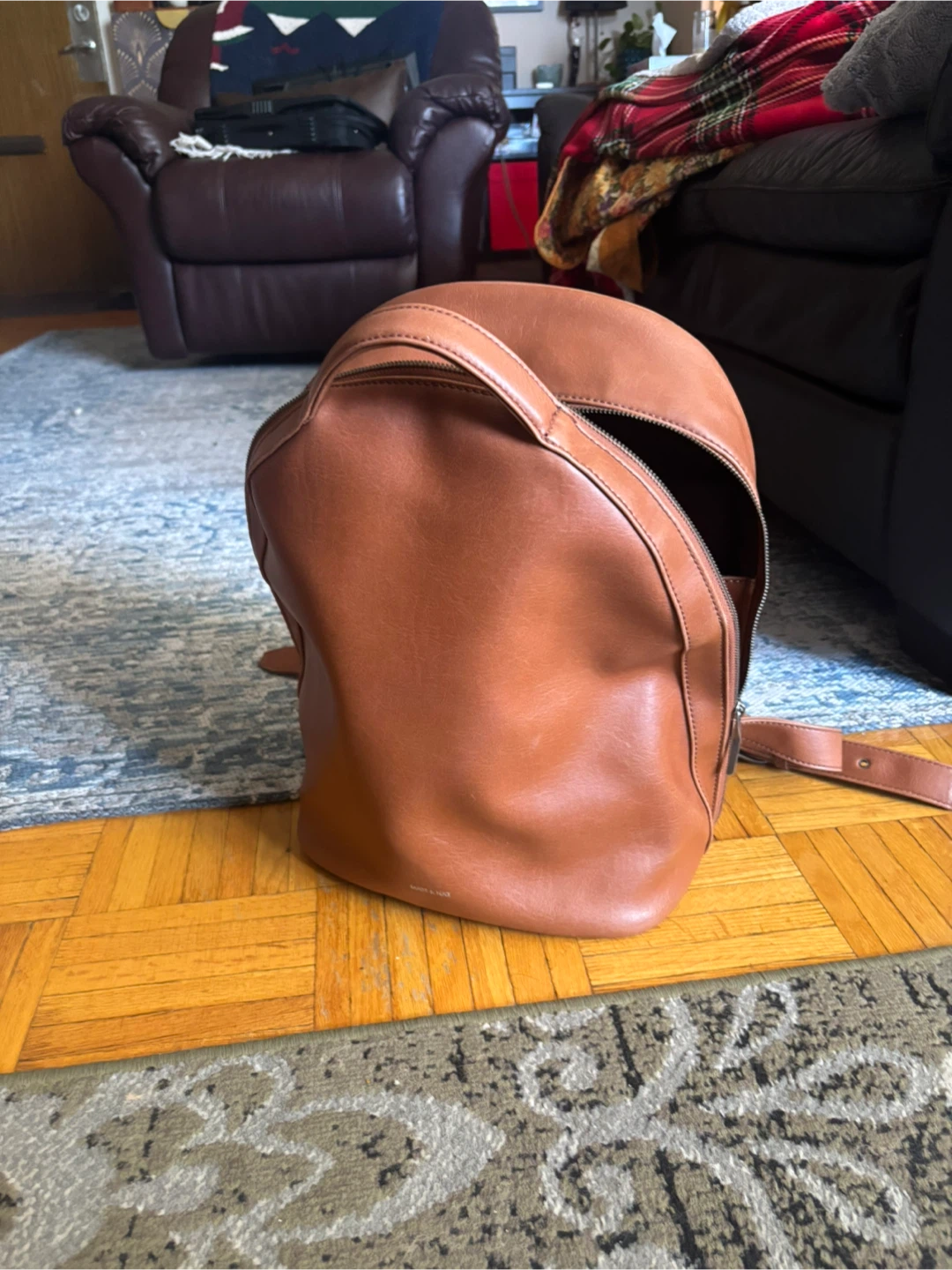 Matt & Nat classic backpack — brown
