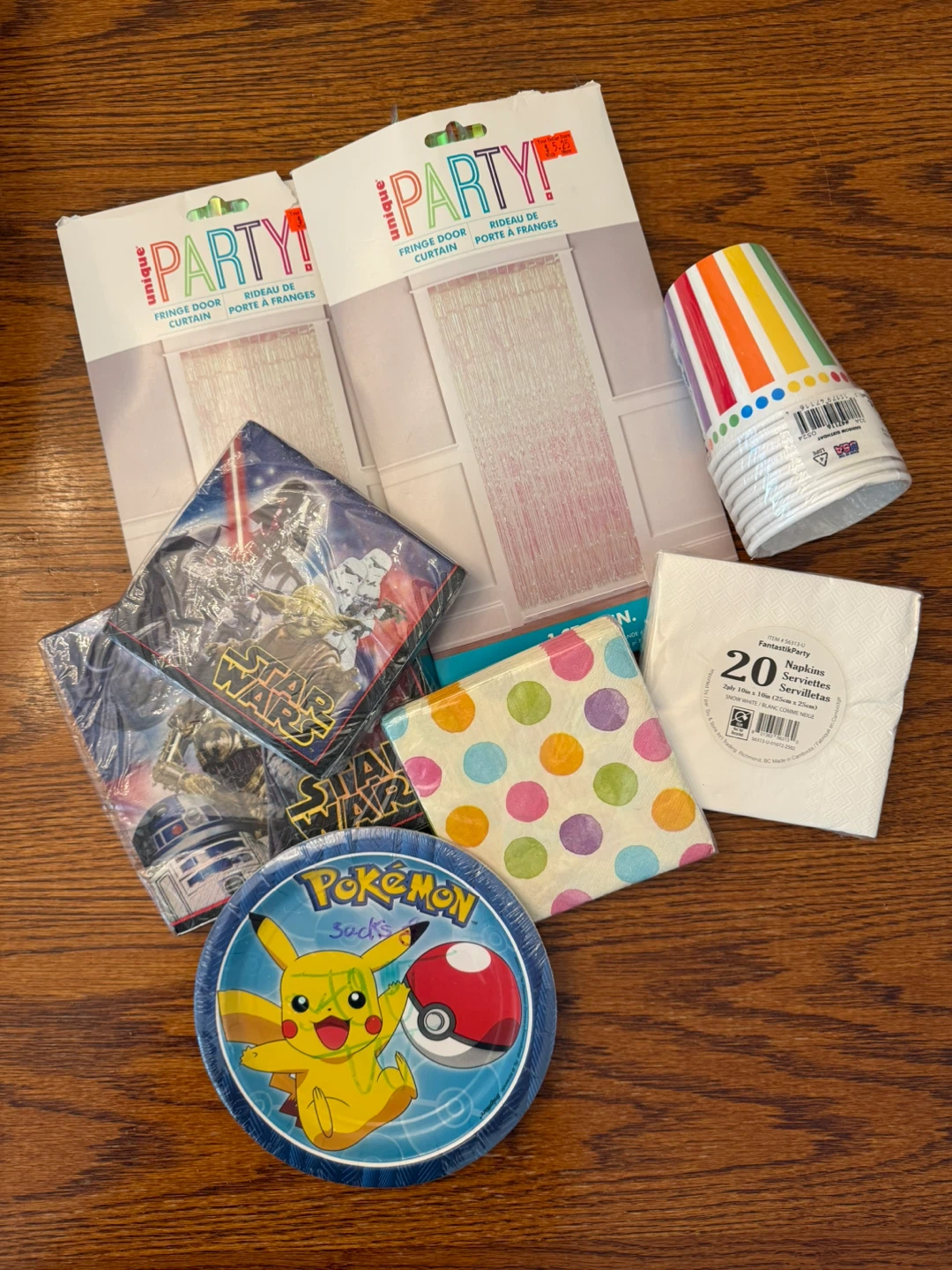 Various party supply overstock