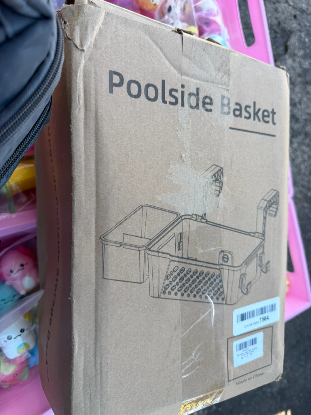 2 Sets Upgrade Poolside Storage Baskets