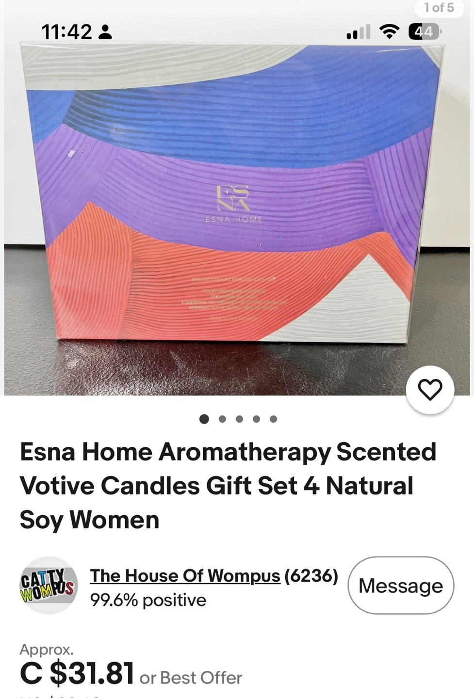 Esna Home Brillo Collection Candle Set - photo 3