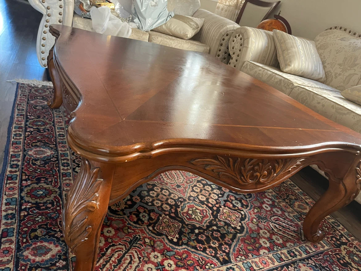 Traditional Wood Coffee Table