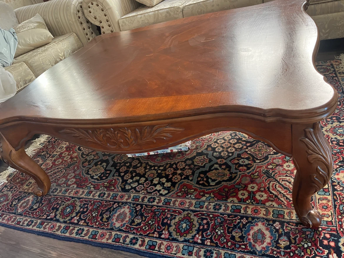 Traditional Wood Coffee Table - photo 2