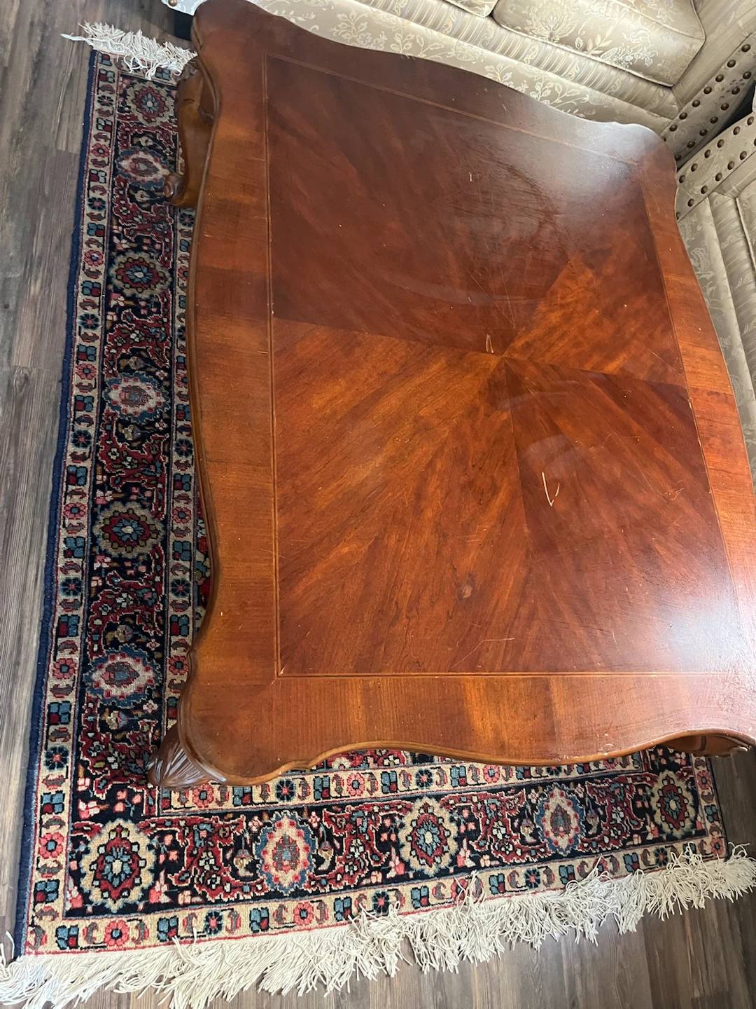 Traditional Wood Coffee Table - photo 3