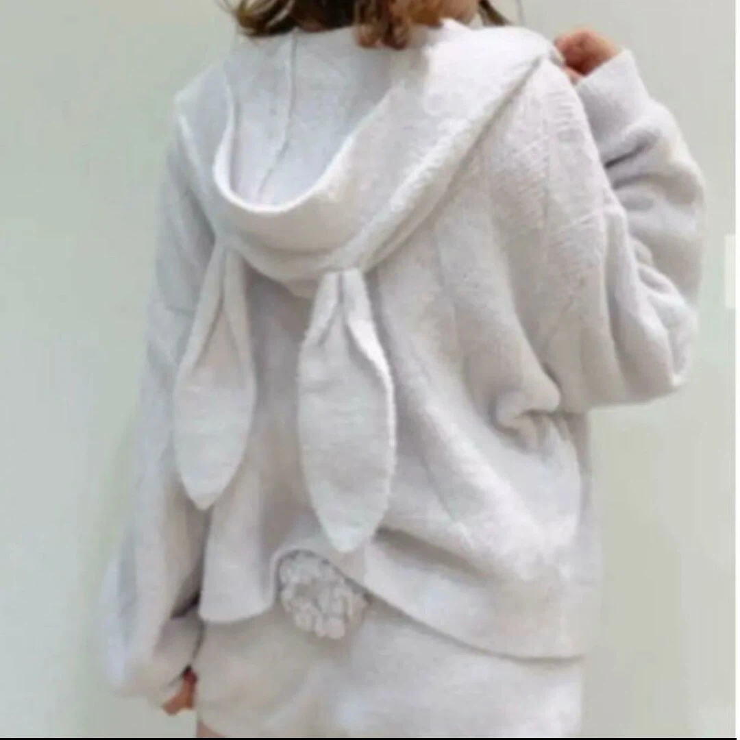 Gelato pique bunny cardigan