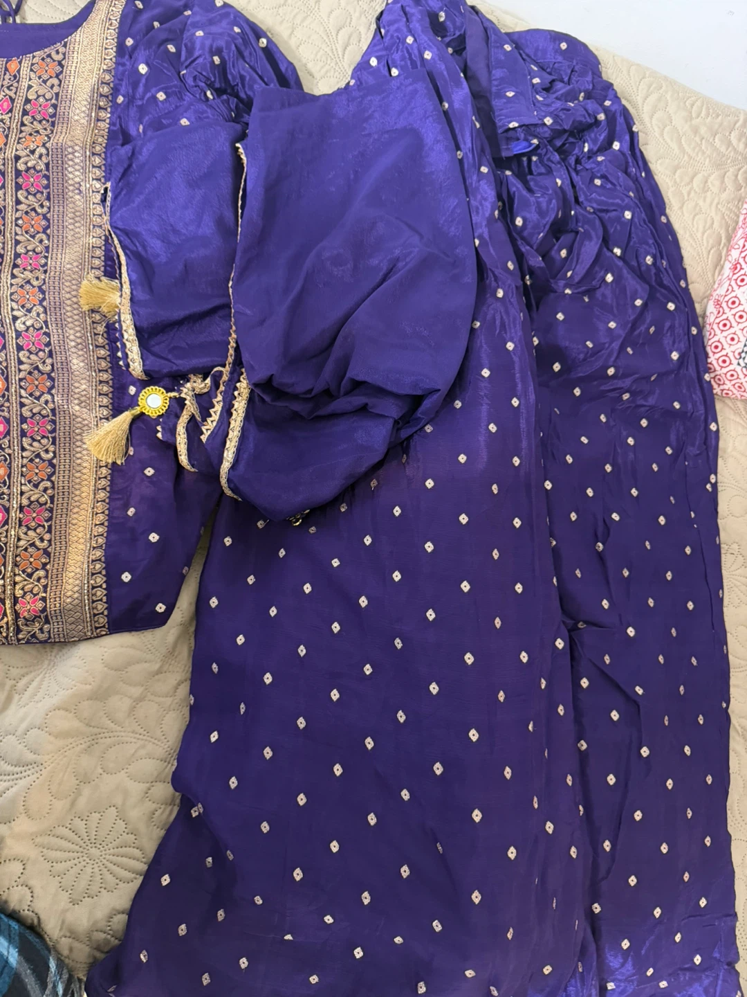 Women's Royal Blue Traditional lehnga Suit