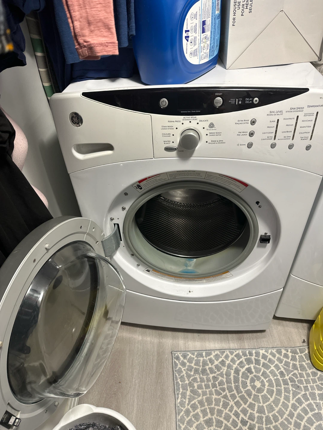 GE High Efficiency Front Load Washer