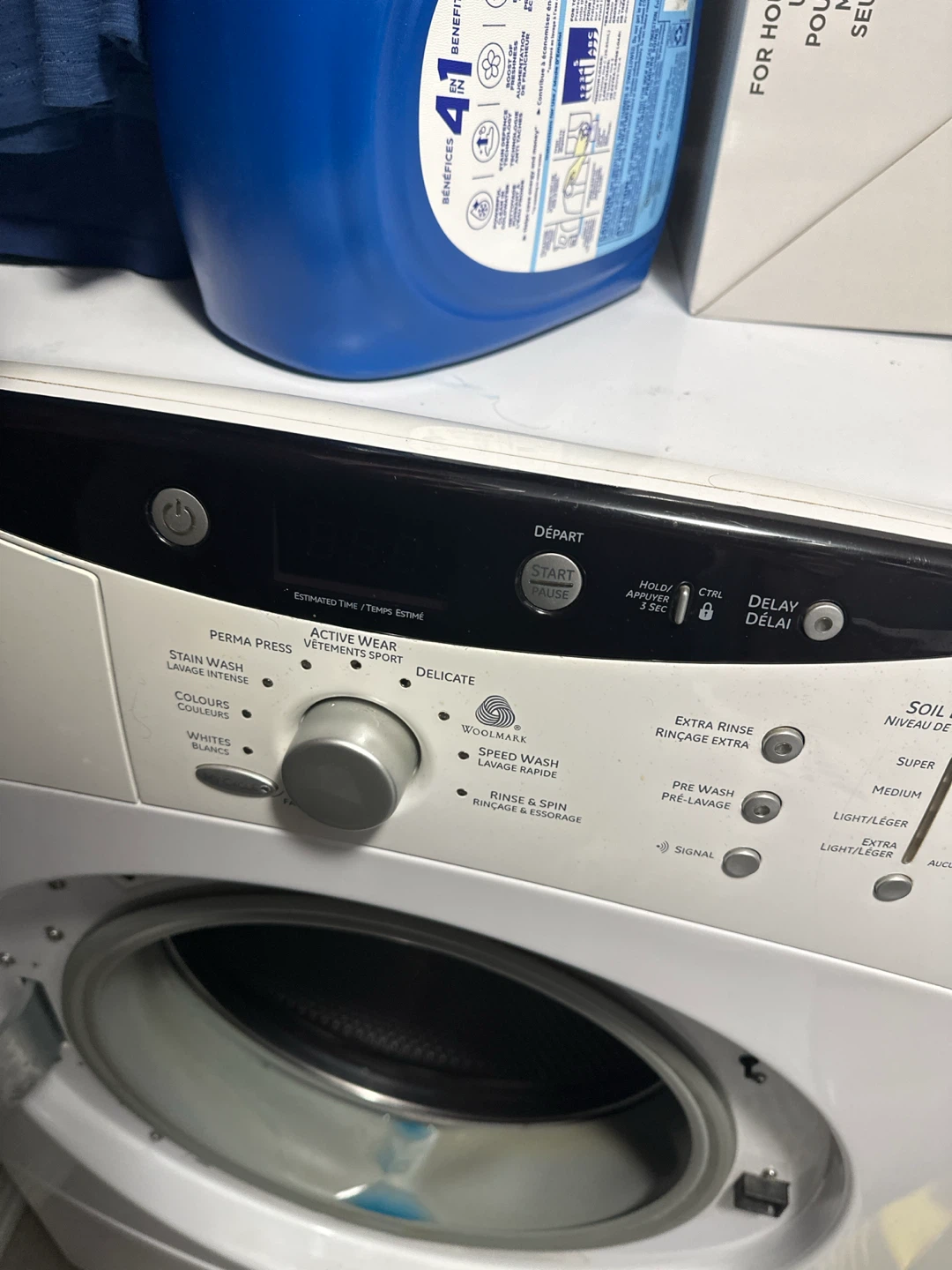 GE High Efficiency Front Load Washer - photo 3
