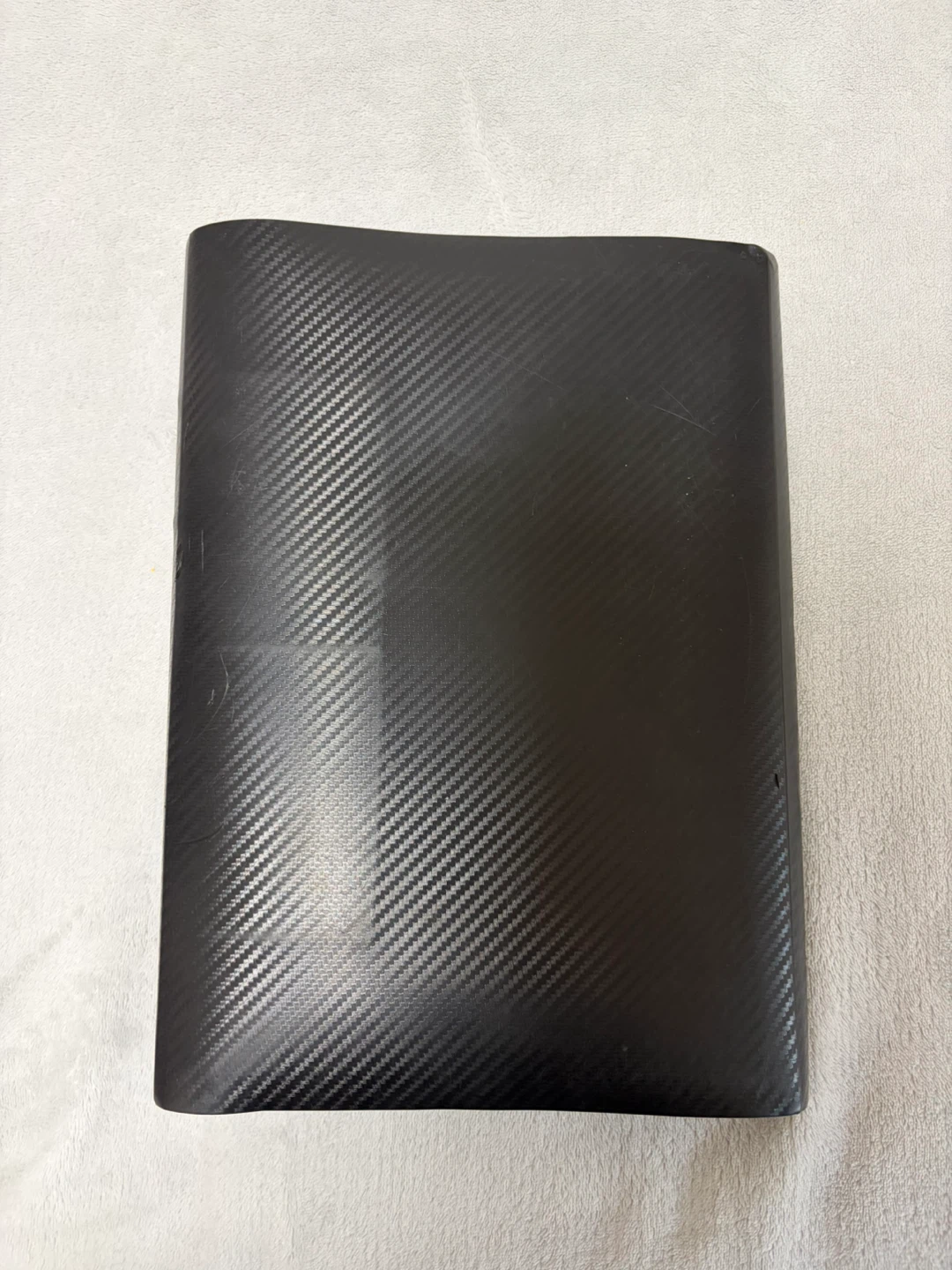 Black Carbon Fiber Pattern Expanding File Folder - photo 2