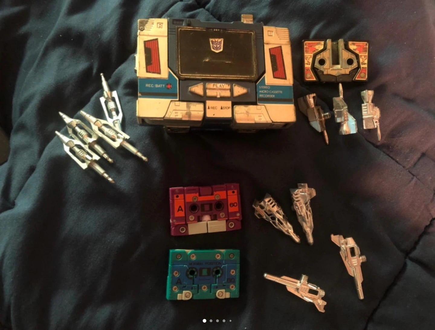 Vintage Transformer Soundwave complete 1984