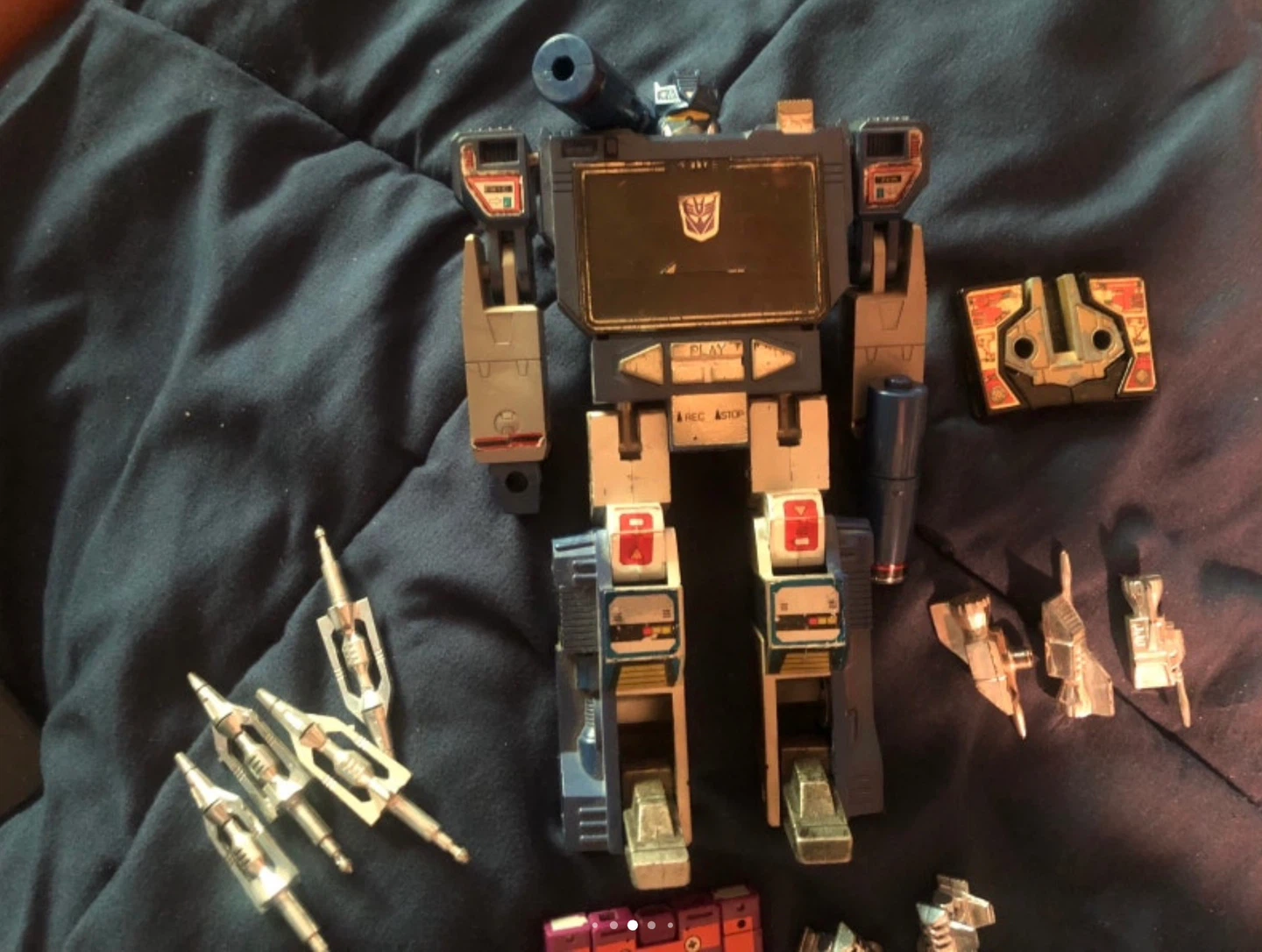 Vintage Transformer Soundwave complete 1984 - photo 4
