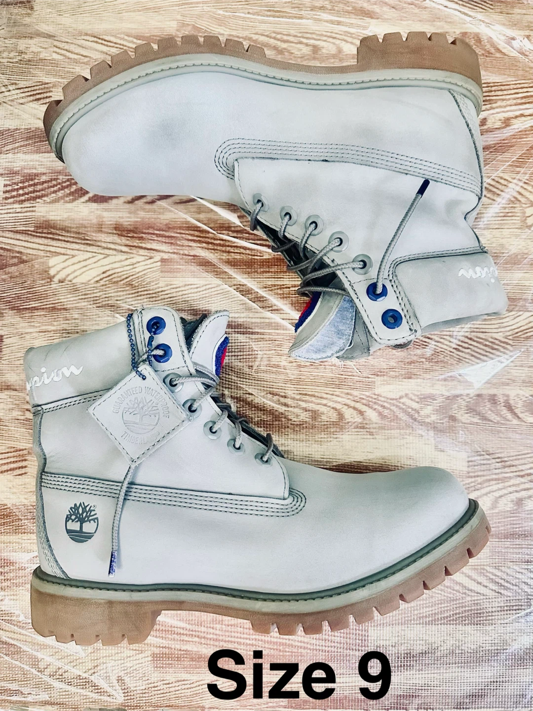 Timberland x Champion Grey Boots - photo 3