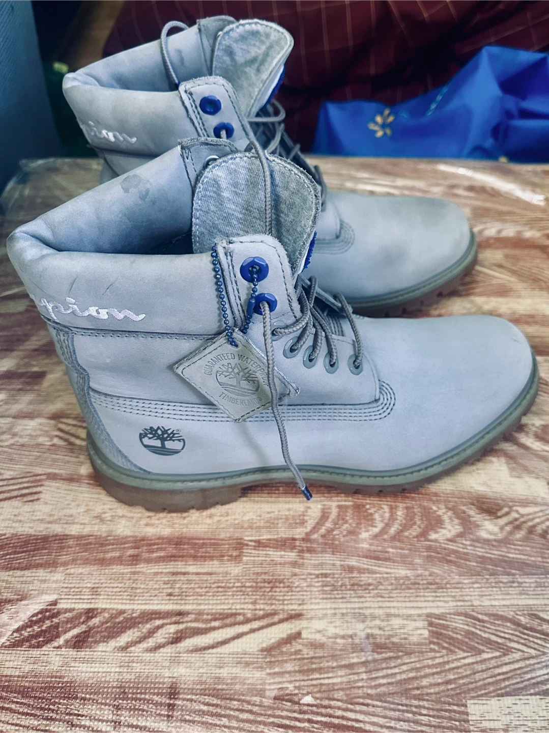 Timberland x Champion Grey Boots - photo 4