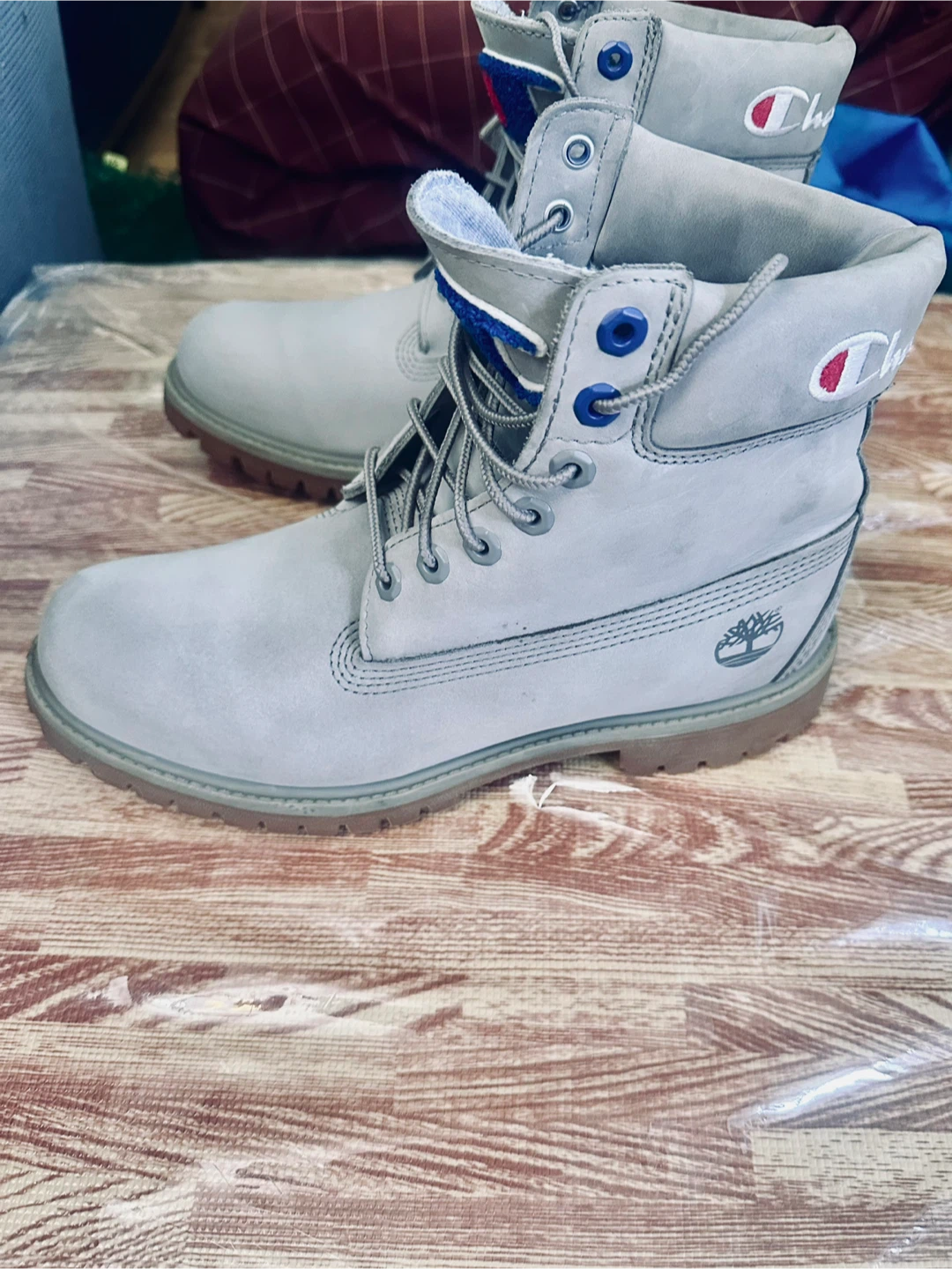 Timberland x Champion Grey Boots - photo 5