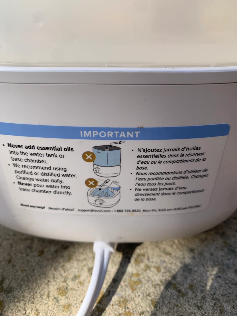 Levoit White Humidifier - photo 3