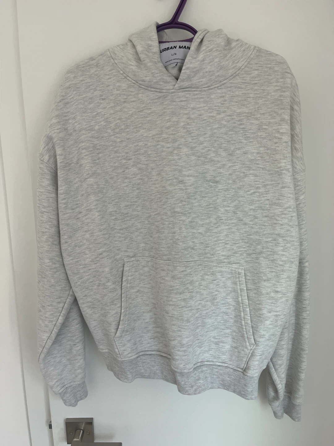 Urban Man Grey Hoodie