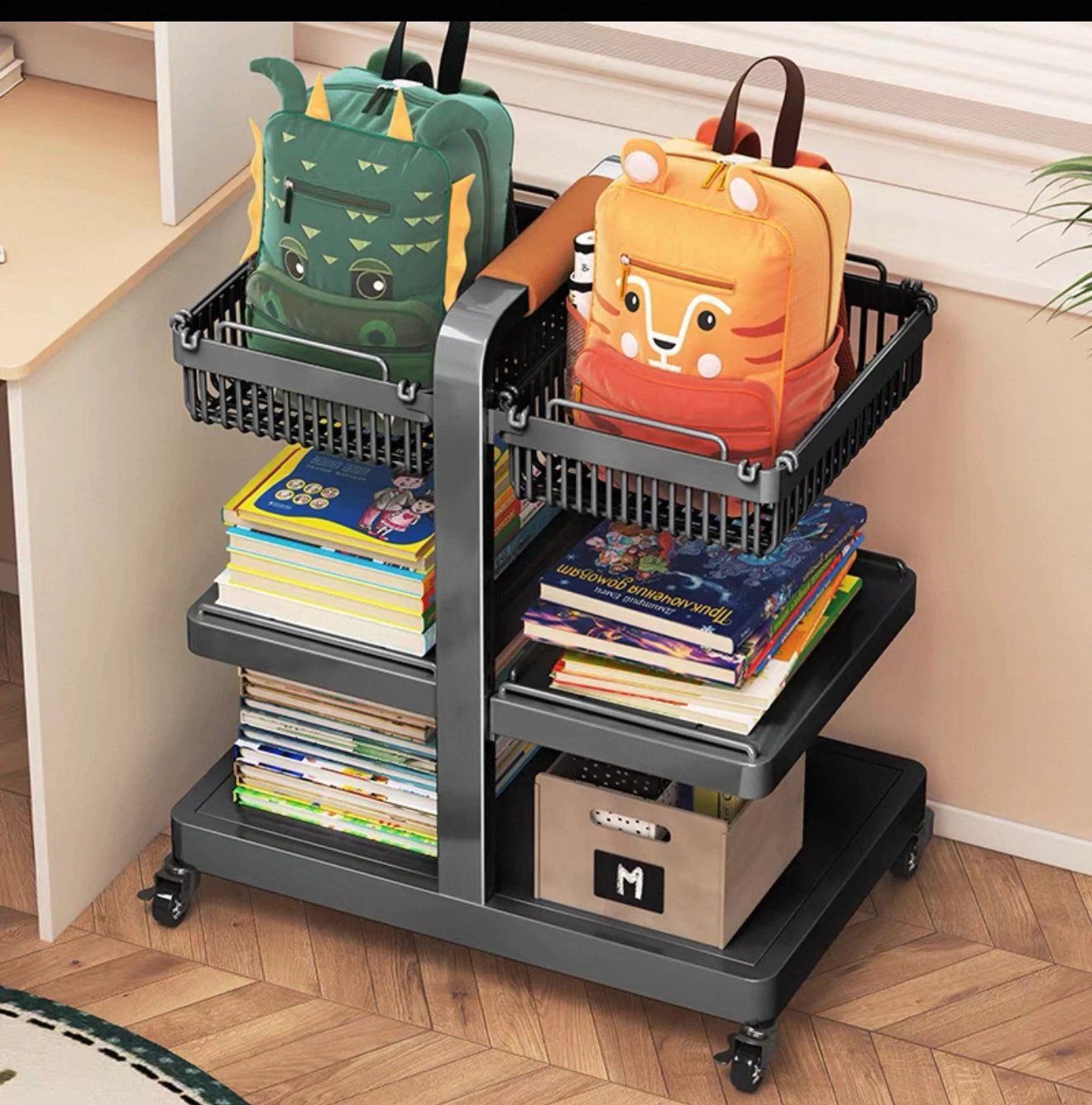 Heavy-Duty Rolling Storage Cart - photo 2
